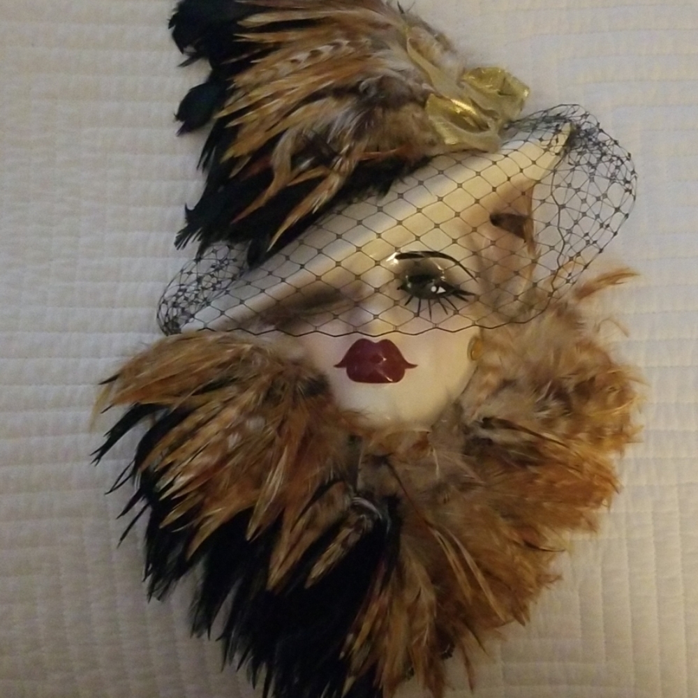 Beautiful Ladies Face Wall Hanging